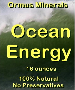 Ormus Minerals -Ocean Energy