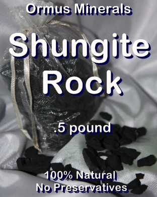 Ormus Minerals -Shungite Rock
